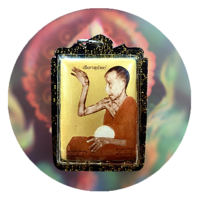 国内现货2534龙婆卡贤烧瓦自身含外壳及ddpra鉴定卡包邮贝叶工坊