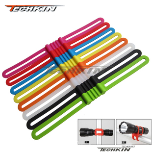 TECHKIN 21411 第3代自行车硅胶绑带  定制商品