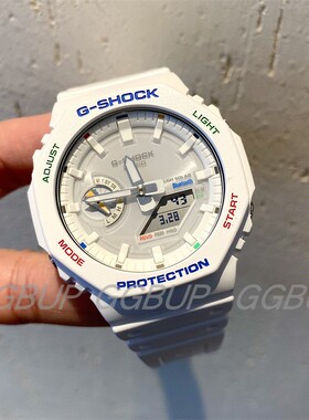卡西欧农家橡树彩虹圈高达g-shock手表运动防水GA-B2100FC-7A 1A
