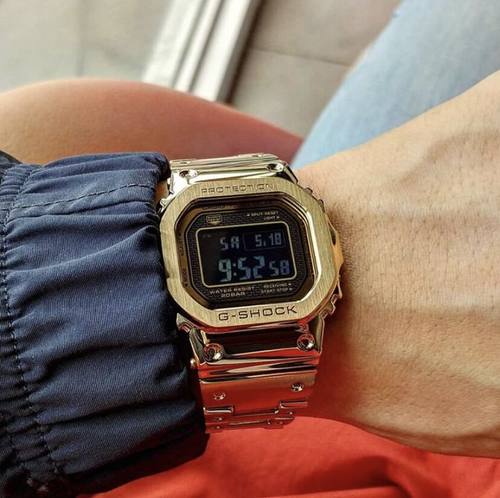 卡西欧男金砖运动方块