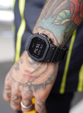 CASIO卡西欧DW-5600BB-1/N/MS/HR/MW-7/SKE 5600E-防水运动手表