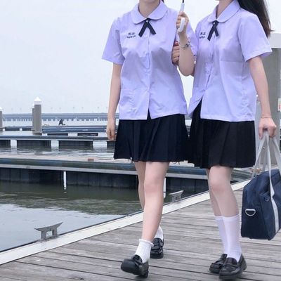 泰国校服娜诺泰式禁忌女孩jk衬衫制服日系高中学生毕业季班服