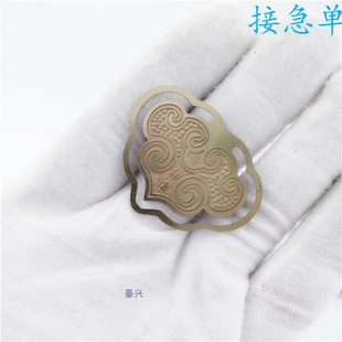 书签定制金属镂空腐蚀书签学生文具复古礼品礼物文创周边工艺品书