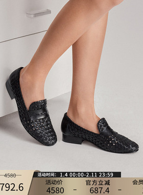 Patricia/帕翠亚西班牙原产2025春季手工乐福鞋通勤真皮单鞋73809