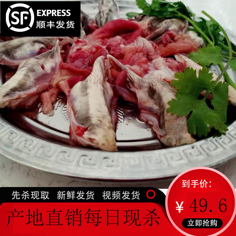 【2斤装】鱼唇新鲜黑鱼下巴鱼杂现杀现取鱼嘴1000g鲜水产鱼肚包邮