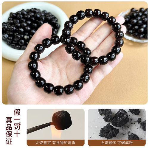 散珠菩提子天然溏心老料菩提根文玩佛珠手工DIY手串盘玩串珠材v4