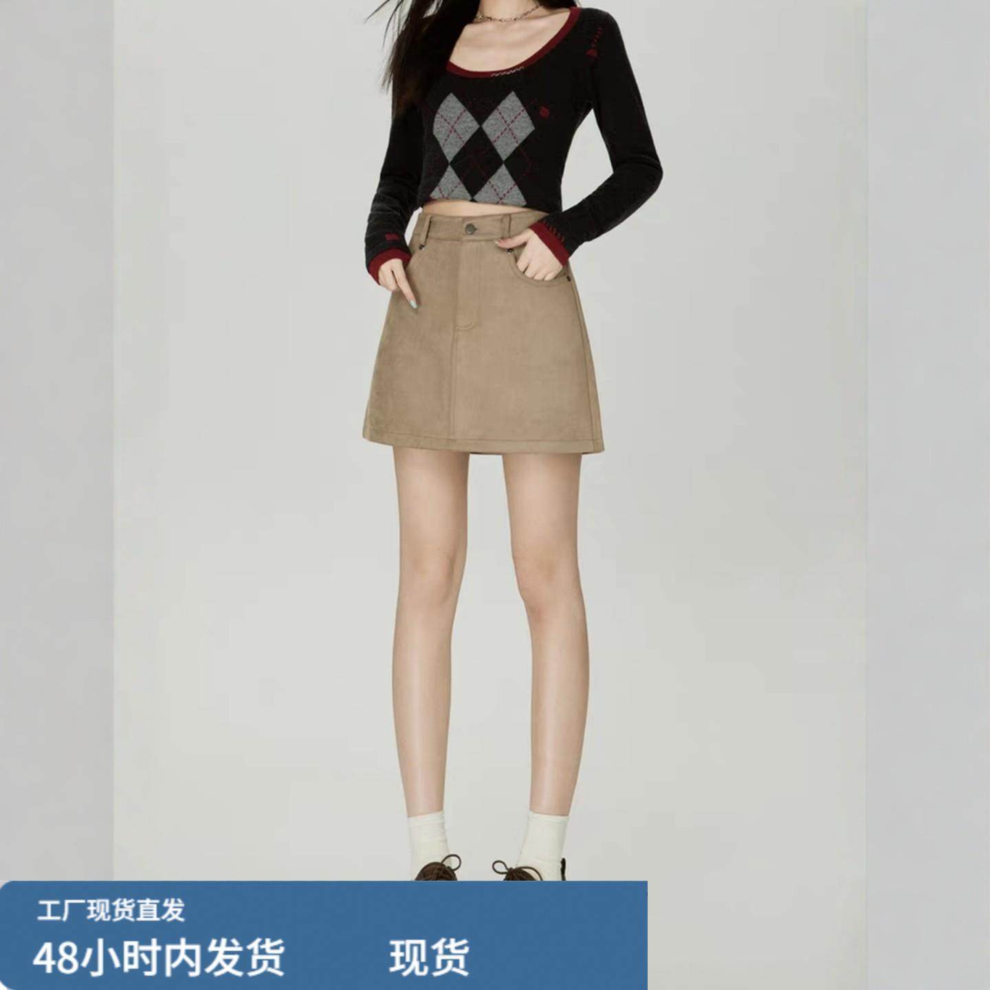 灰色加厚毛呢百褶半身裙女冬季高腰小个子包臀a字呢子短裙配腰带,运动/瑜伽/健身/球迷用品,瑜伽短裙,淘宝优惠券,粉丝福利购,淘宝优惠卷