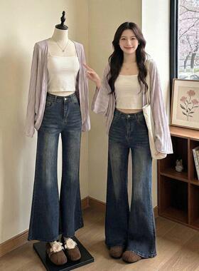 浅紫色冰丝薄款开衫外套女2026新款夏季大码胖mm外搭防晒披肩上衣