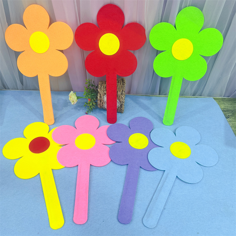 送你一朵小红花道具儿童舞蹈表演