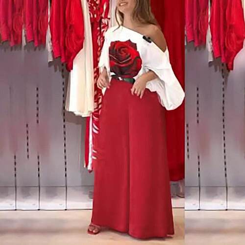 - LIVE Women's Long Sleeves Loose Asymmetric Elasticity
