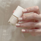 LELMOL指甲油白色乳白色奶白色2025新款 油性免烤持久不可剥脚趾女