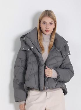 /24年冬季新款短款白鸭绒羽绒服DYR41003-1