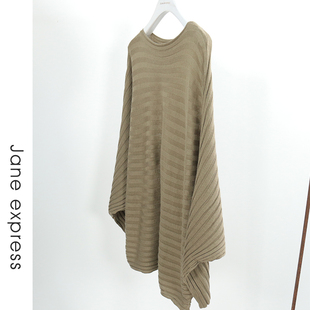 express 长袖 简表达24年秋季 针织衫 百搭休闲QMS41008 新款 Jane