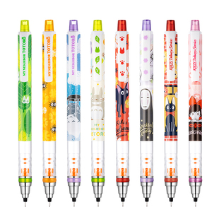 限定款迪士尼史努比日本UNI三菱M5/450M5-650DS学生用写不断芯自动旋转铅笔三丽鸥限定/蜡笔小新限定自动铅笔