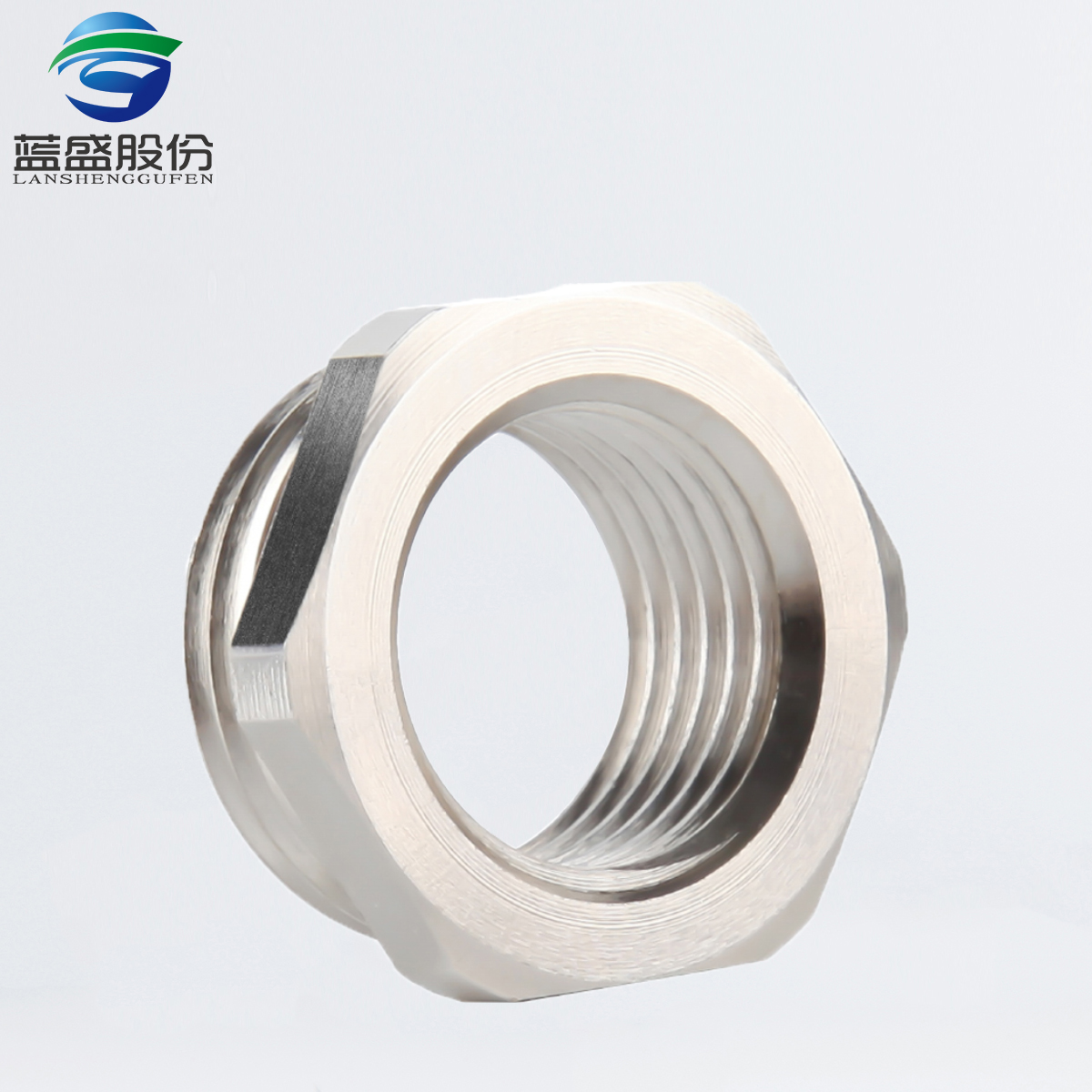 黄铜镀镍变径金属内外丝补