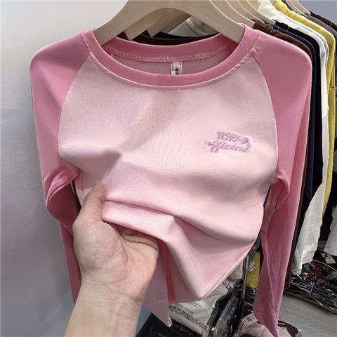 女童打底衫春秋新款儿童长袖t恤