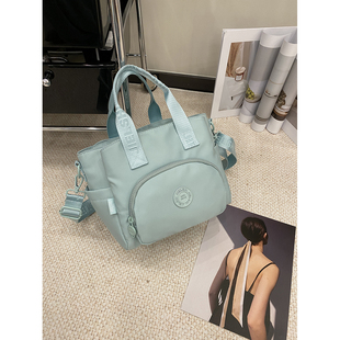 女包新款 大容量轻便牛津布包单肩斜挎包简约百搭女士手提包V9059