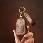 适用凯迪拉克汽车钥匙套ct4ct6ct5真皮xt4牛xt6保护atxl高档xt5