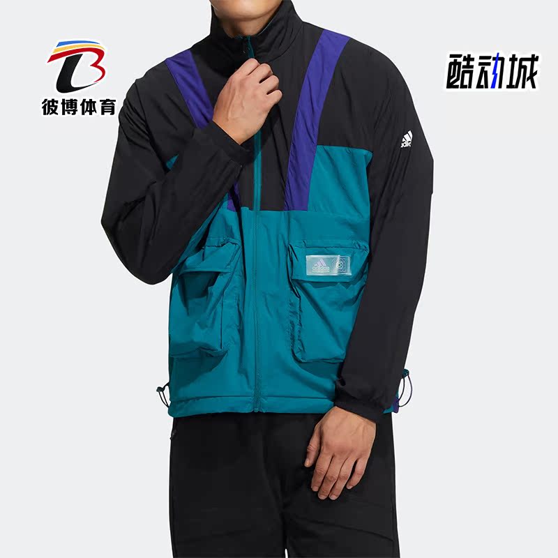 阿迪达斯正品男子运动夹克