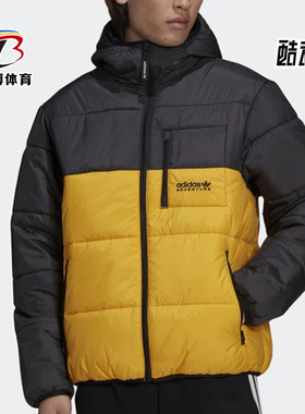 Adidas/阿迪达斯正品三叶草男子保暖双面穿棉服H13573