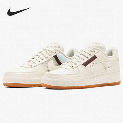Nike/耐克正品夏季 AF1-TYPE 1 男鞋运动休闲板鞋CJ1281-100