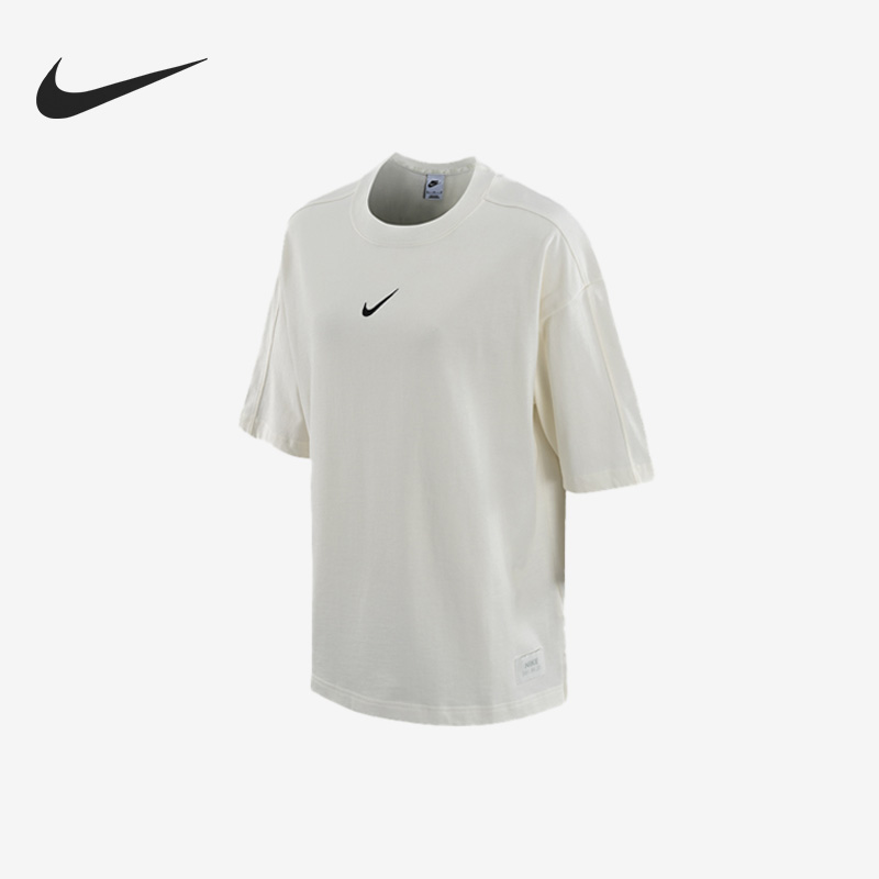 耐克女子宽松舒适运动短袖T恤