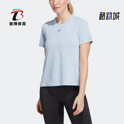 阿迪达斯女子运动短袖