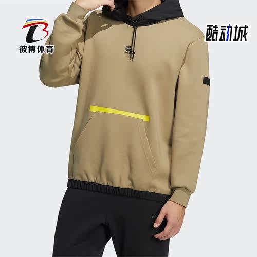 阿迪达斯男子连帽套头卫衣