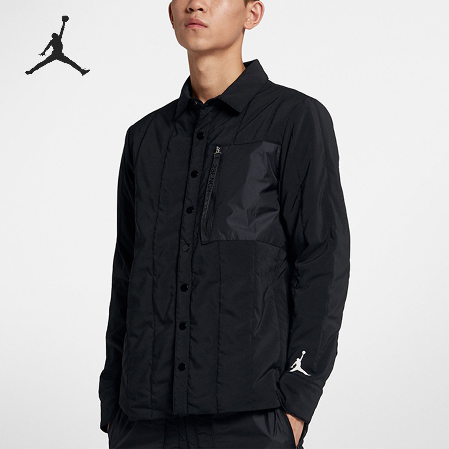 Nike/耐克正品春季AJ男子运动休闲长袖茄克棉服外套AJ1053