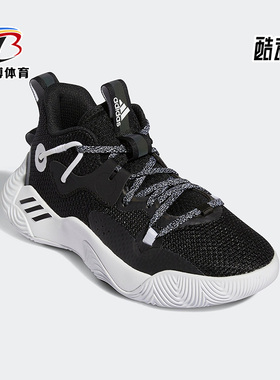 Adidas/阿迪达斯正品Stepback 3儿童运动耐磨篮球鞋GY8640