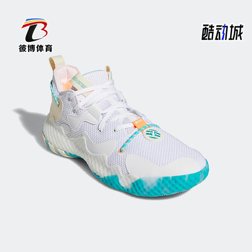 正品男子篮球鞋Adidas/阿迪达斯