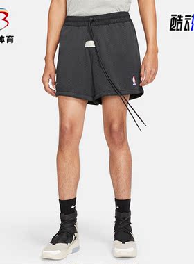Nike/耐克正品新款男子网眼运动休闲五分系带篮球短裤 CU4690-010
