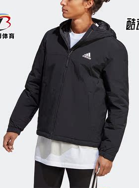 Adidas/阿迪达斯正品春季新款男子休闲运动连帽外套HT8715