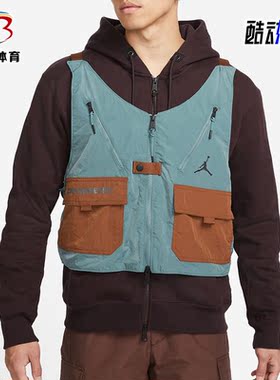 Nike/耐克正品JORDAN男子全长拉链开襟起绒连帽衫外套 DC9582-203