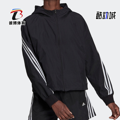 夹克Adidas/阿迪达斯连帽