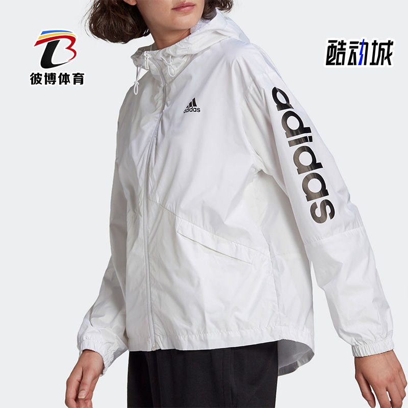 女子宽松舒适防风运动夹克外套