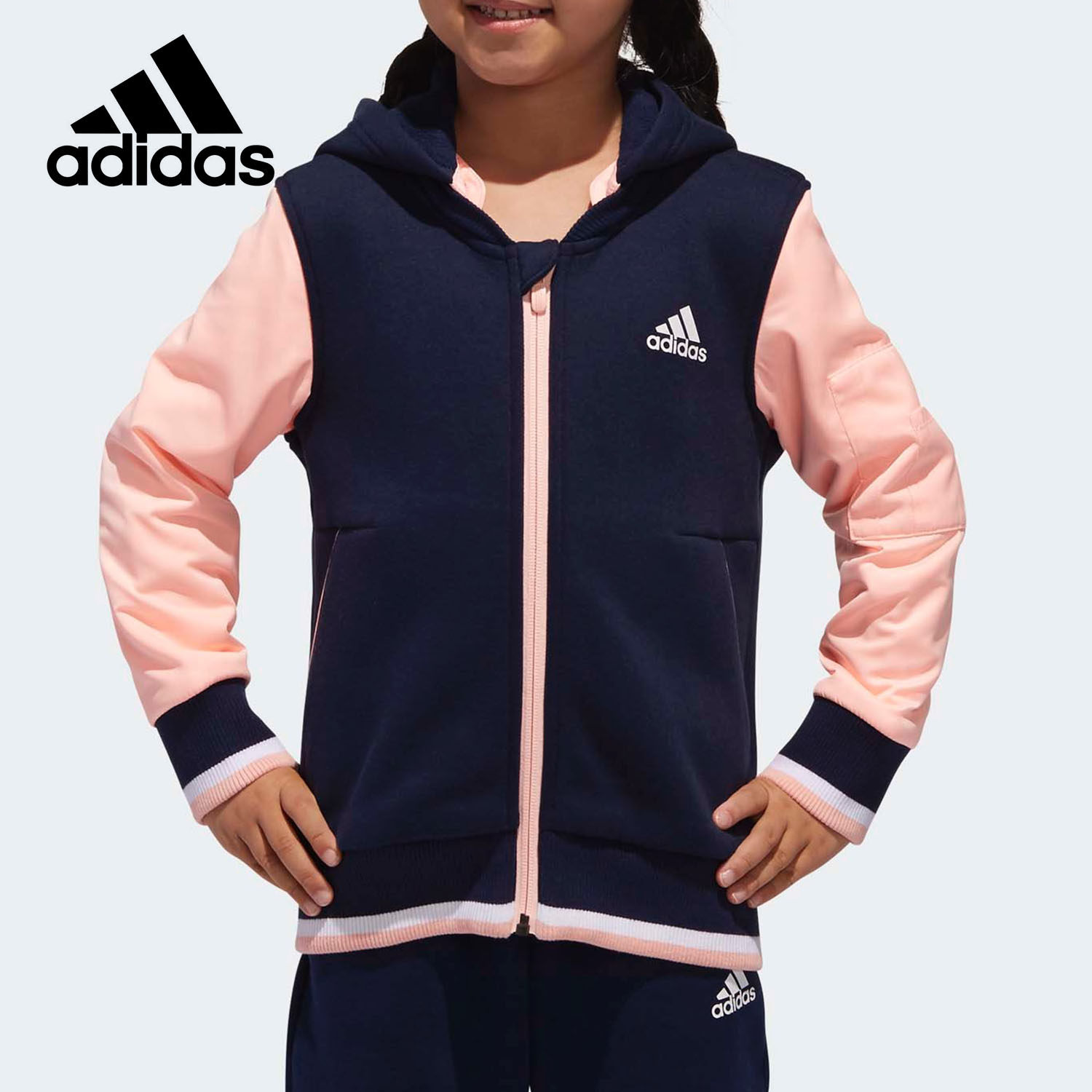 Adidas/阿迪达斯小童外套加绒