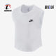 耐克正品 宽松休闲短款 无袖 Nike 女子运动T恤背心FB8226 100