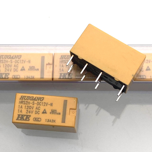 包邮全新原装 HRS2H-S-DC12V-N 现货汇港HKE继电器8脚信号 12V 1A