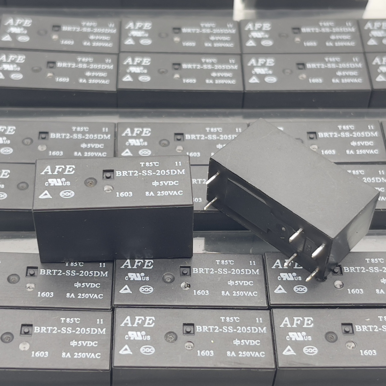 现货全新原装BRT2-SS-205DM 爱福AFE  5VDC 6脚8A 继电器 2组常开