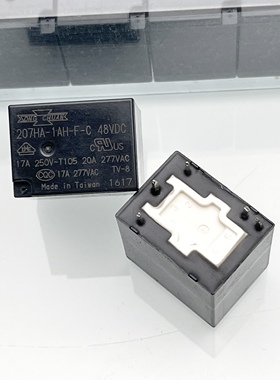 包邮 207HA-1AH-F-C 48VDC 大电流20A277VAC 48V DC48V 继电器5脚