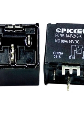 包邮全新 PC795-1A-P-24S-X 现货PICKER继电器80A/14VDC防水型4脚