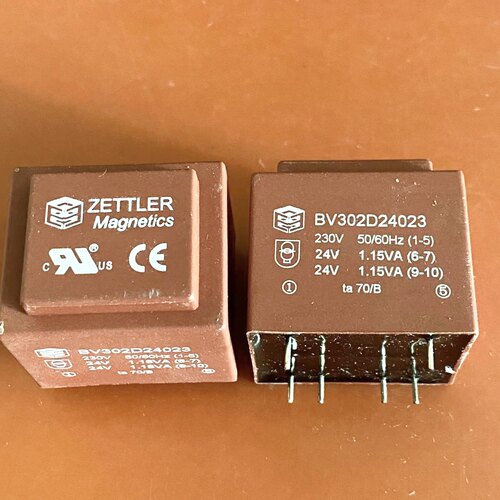 包邮原装 BV302D24023 变压器 ZETTLER 24V 模块6脚 230V 50/60Hz