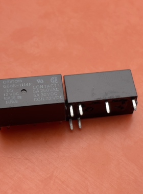 拆机测好现货 G6BK-1114P-US 12VDC 进口继电器 6脚5A 双线圈现货