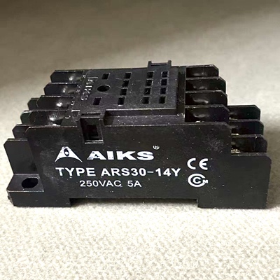 包邮全新原装 AIKS TYPE ARS30-14Y 250VAC 5A适配中间继电器14脚