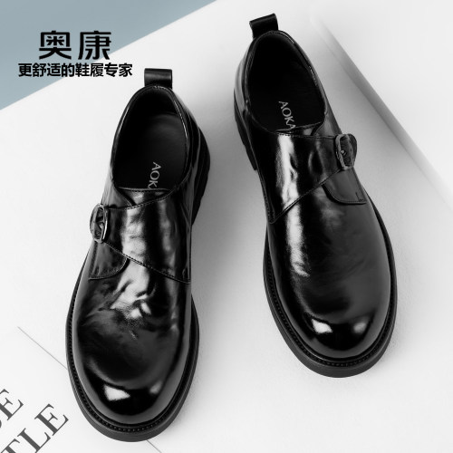 奥康大头真皮男鞋限时优惠
