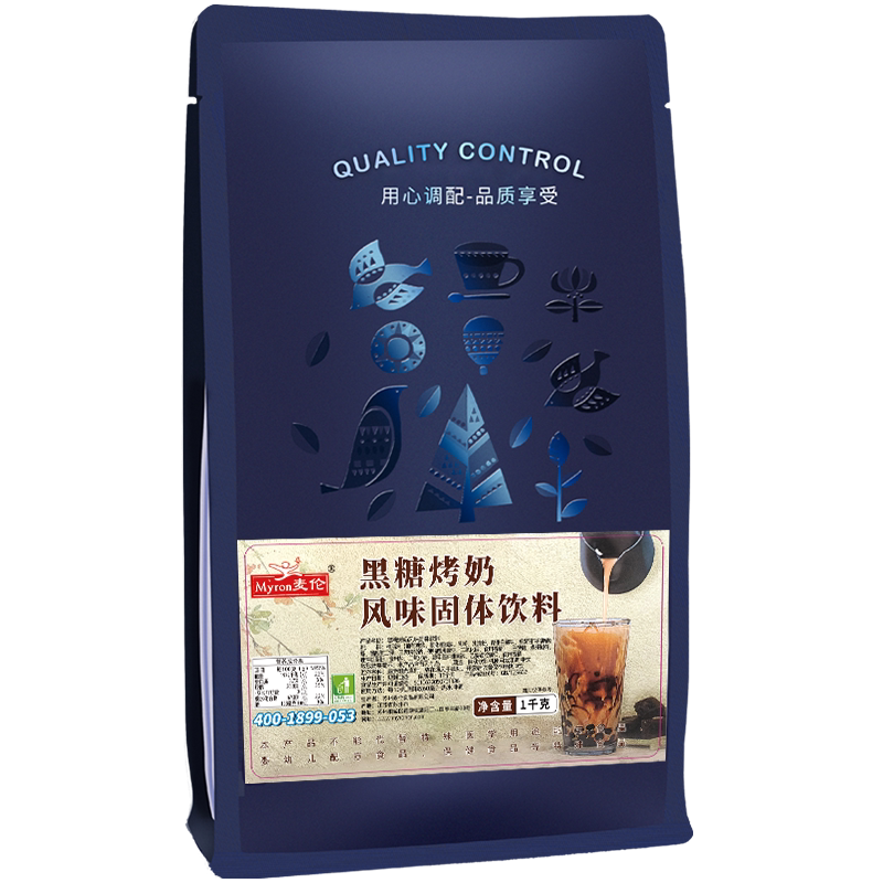 黑糖烤奶奶茶黑糖奶茶黑糖珍珠奶茶商用专用原料黑糖烤奶粉奶茶粉