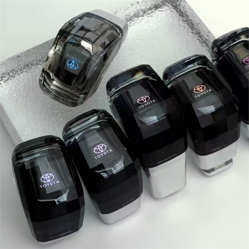 适用于丰田换挡手球凯美瑞汉兰达皇冠RAV4荣放led发光档把排挡头