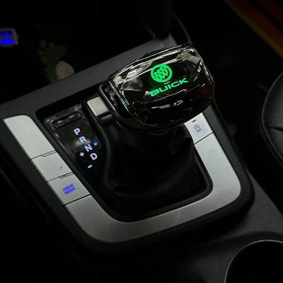 适配17-19款别克GL8ES自动档GL6阅朗改装LED水晶档把头排挡杆手球