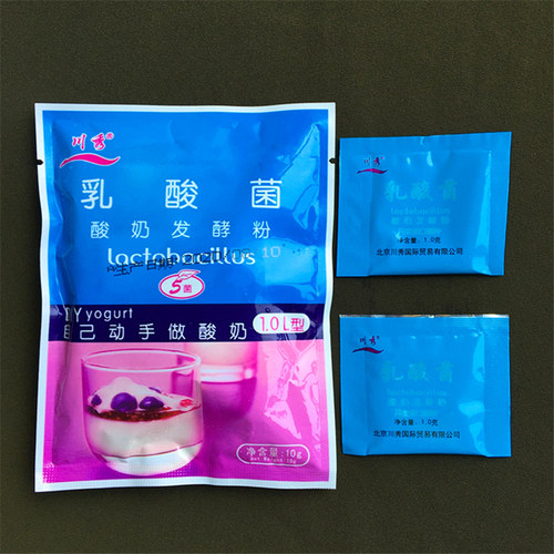 10小包川秀发酵自制乳酸菌酸奶